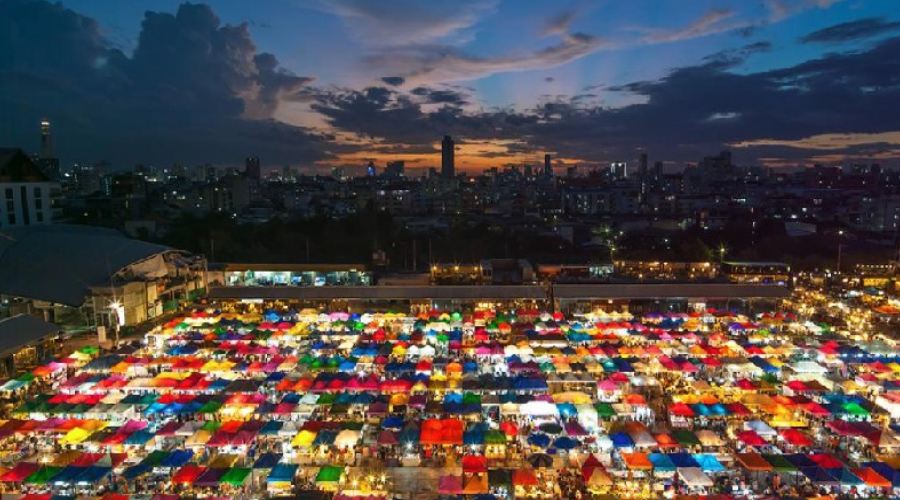 بازار های شبانه بانکوک