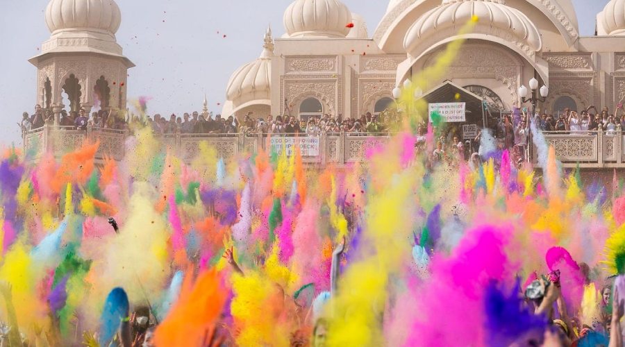 جشن هندی رنگ