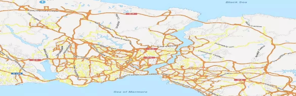 آشنایی با نقشه استانبول